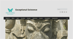 Desktop Screenshot of exceptionalexistence.com